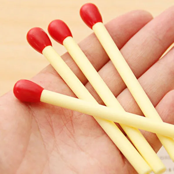 10 PCS/lot Korean Matchstick Ball Pens Office Supplies Match BallPoint Pen Student School Supplies Writing Stationery