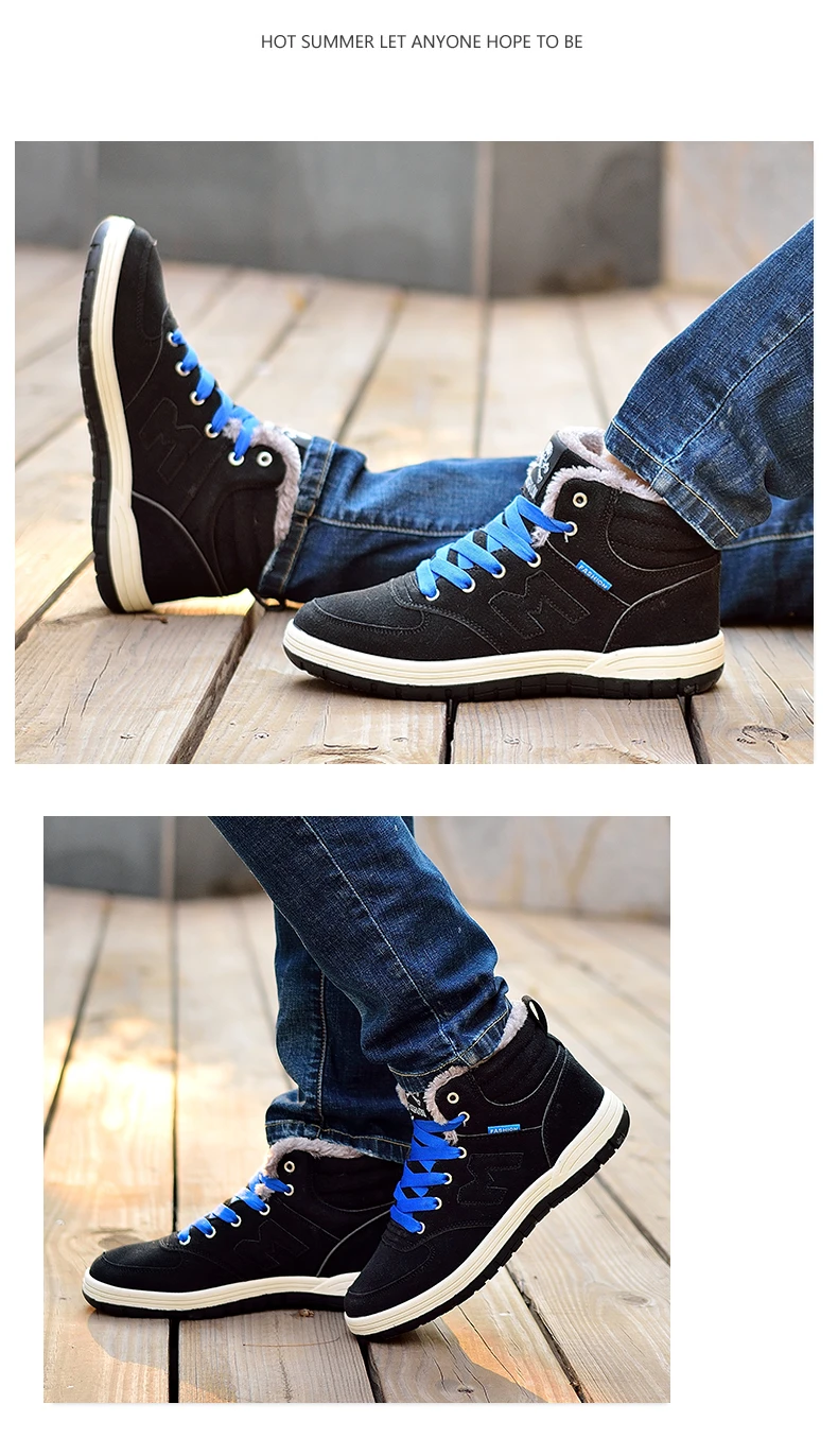 Brand Men's Winter Shoes Man Big Size Sneaker Mens Ankle Leather Boots Men Male Boot Warm Fur Classic Casual Snow Bot (19)