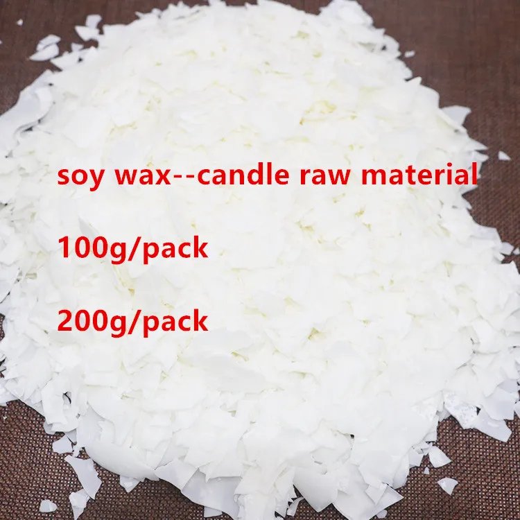 Candle Raw Material 100g/pack 200g/pack High Quality Soy Wax Flake