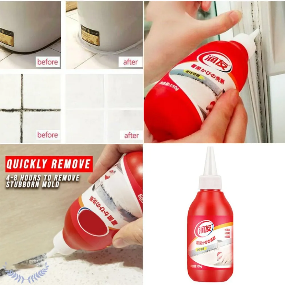

Mildew Remover Cleaner Caulk Gel Household Chemical Miracle Deep Down Wall Mold Mold Remover Gel Contains Chemical Free Wood 10