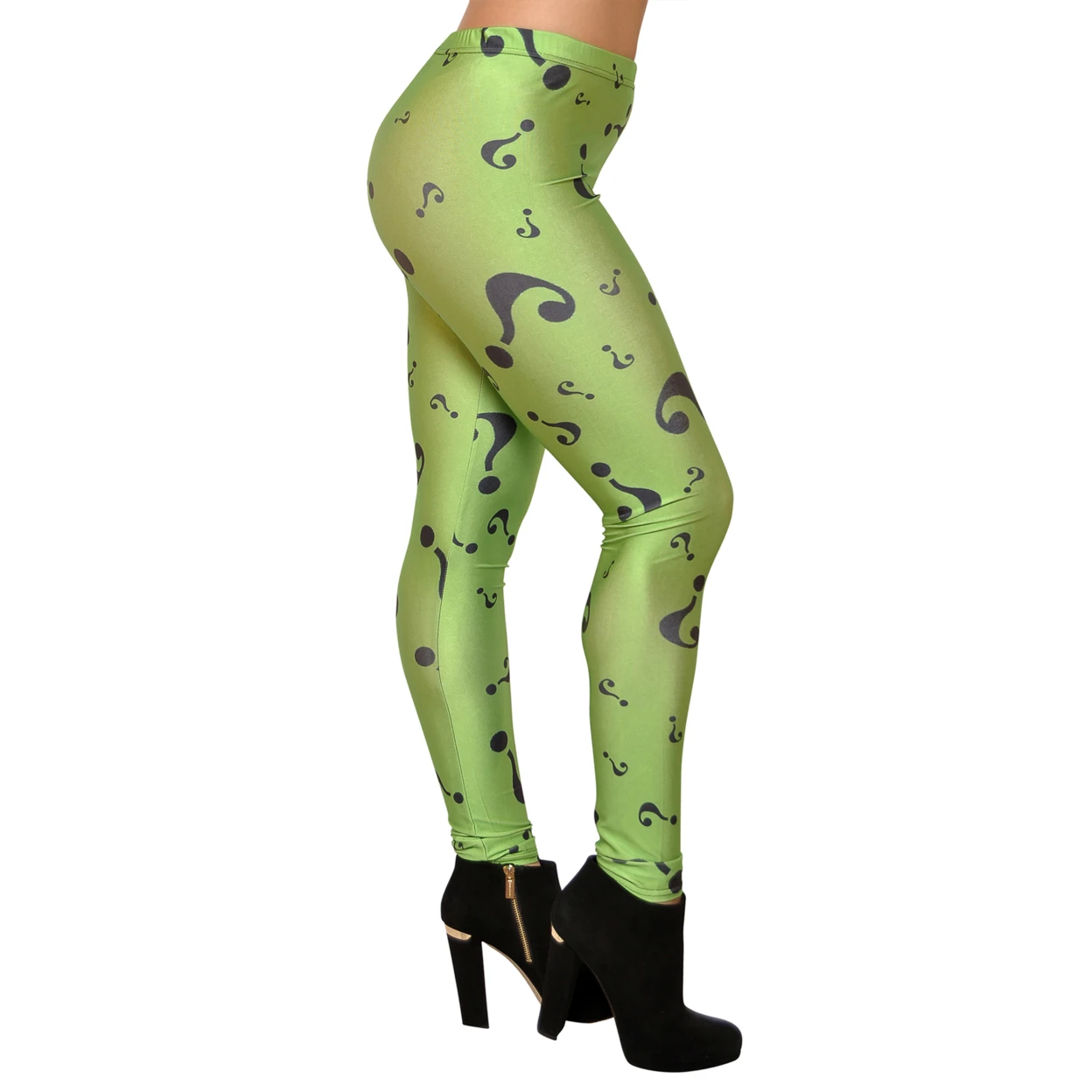 Women's The Riddler Leggings XXL Green (1)