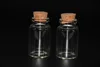 100pcs 30*50mm Clear Glass Bottle Vials Empty Sample Jars with Cork Stopper Message Vial Weddings Wish Bottle Home Storage Box 4