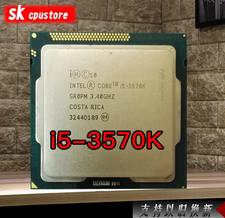 Intel Core i5 3570 К 3.4 ГГц 6 МБ 5.0gt/S sr0pm LGA1155 i5-3570k Процессор процессор | Компьютеры и офис