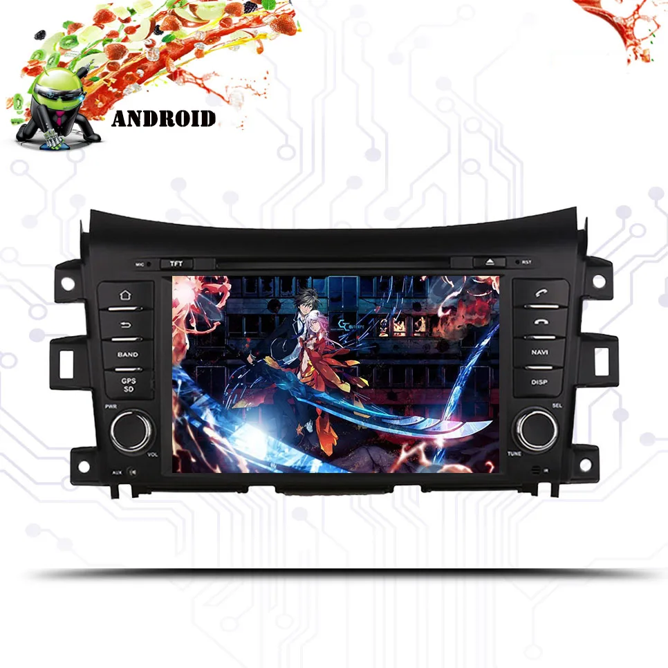 Clearance DVD Player Radio Pure Android 9.0 For NISSAN NP300 Navara 2014+ Stereo Head unit Sat Nav multimedia Car GPS Navigation System 4