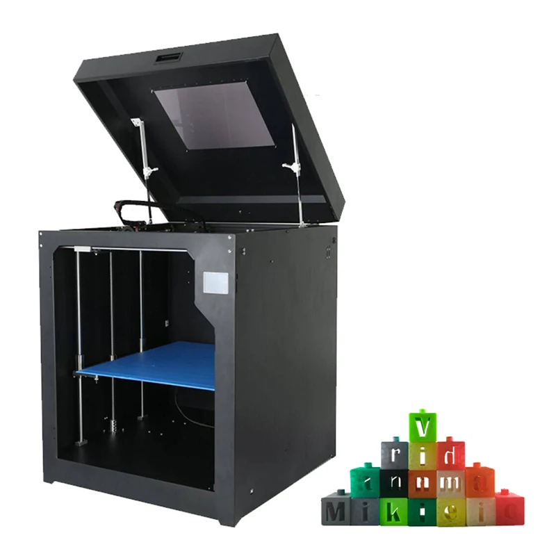360x400x500 мм 3d принтеры двойной экструдер + двойное сопло два цвета печати с 1 кг ABS или PLA нити как подарки