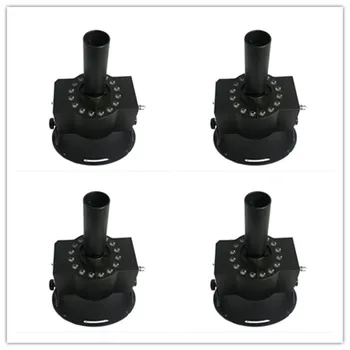 

4 pieces 7-8m Height 18pcs RGB Led CO2 Jet Machine With Led DMX512 Controll Stage Effect smoke machine