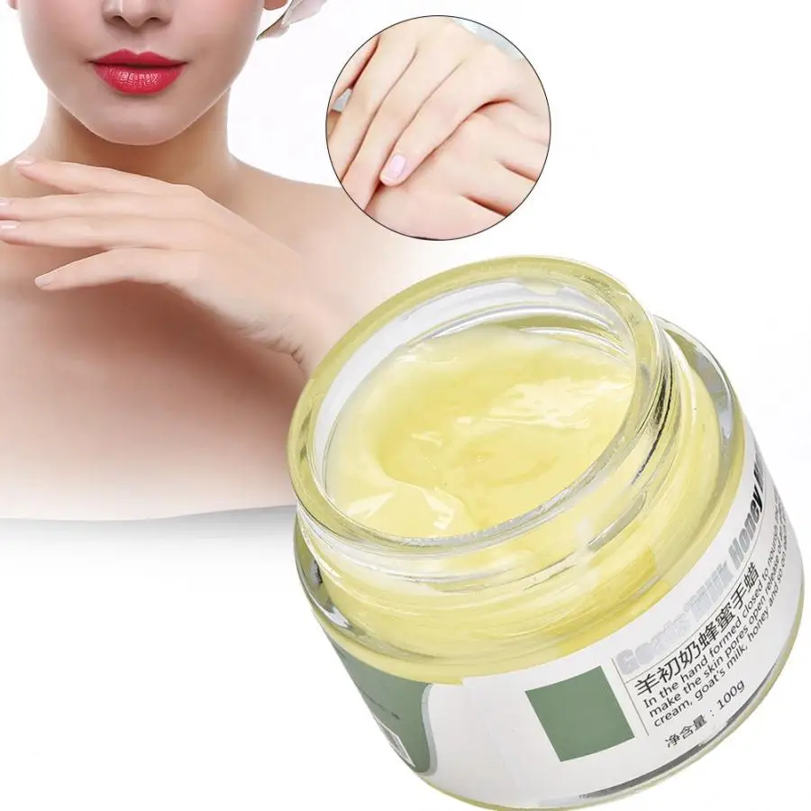 

100g Goat Colostrum Honey Moisturizing Hand Mask Wax Exfoliating Whitening Skin Care Hand Mask Hand Care Mask