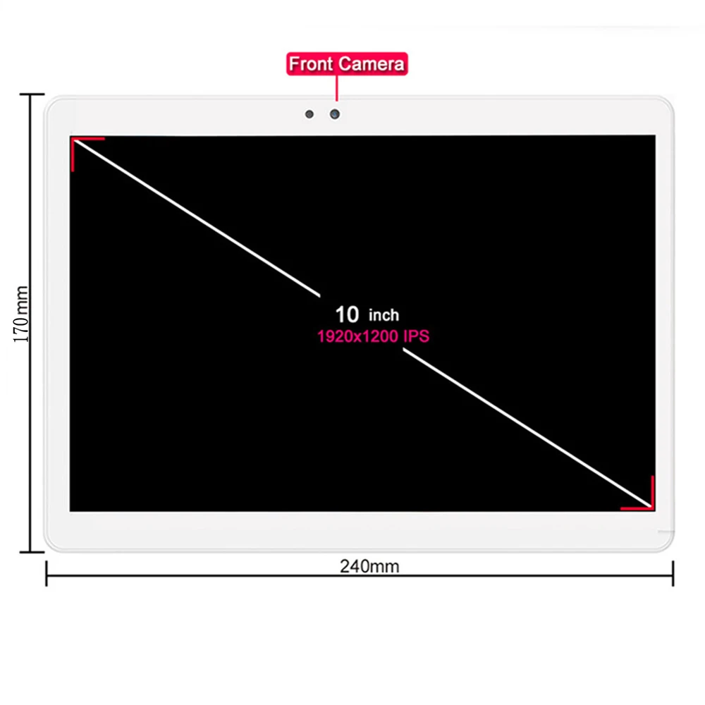 HD 1920*1200 ips Android 8,0 10 дюймов планшет 4 аппарат не привязан к оператору сотовой связи MT6797 Deca Core, размер экрана 4 Гб Оперативная память 128 Гб Встроенная память 8MP Wi-Fi gps планшеты 10,1+ подарки