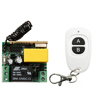 

AC220V Receiver&Transmitter RF Wireless Mini Remote Control Switch teleswitch 1CH Interruptor 10A Light Lamp LED SMD