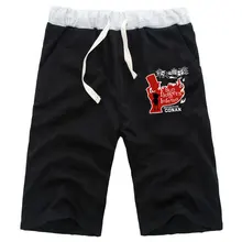 Detective Conan Kaitou Kiddo, прямые шорты до колена, хлопковые повседневные шорты для фитнеса, тренировочные штаны с карманами, бриджи