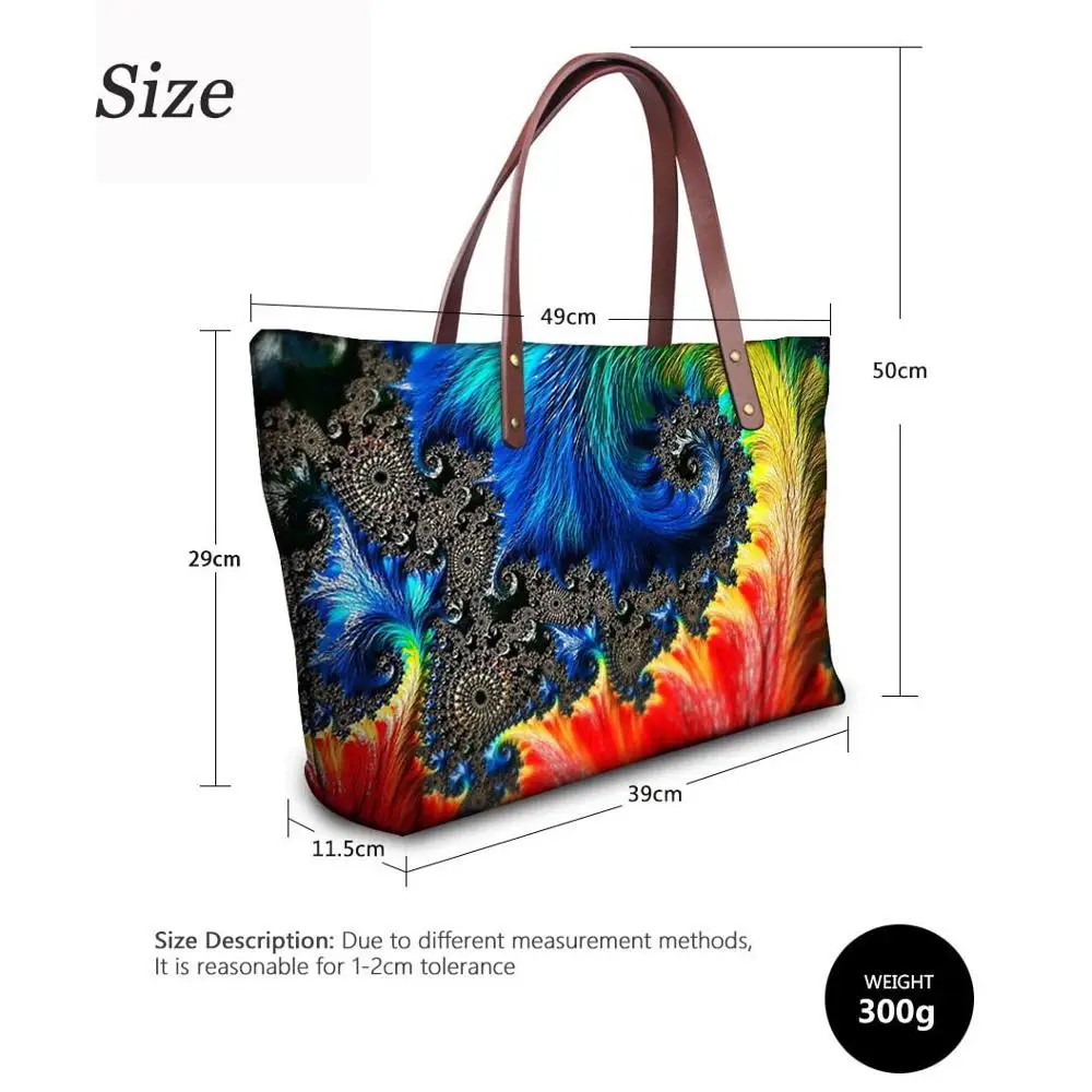 Noisydesigns Women Handbag Girls Shopping Tote Waterproof America Shoulder Bag Bolsa Feminina Neoprene Sac De Plage Top Handle Bags Aliexpress