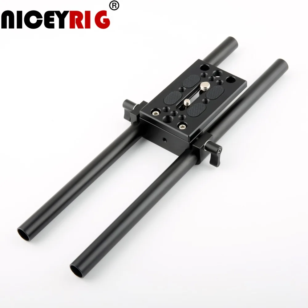 NICEYRIG 1 4 20 to 1 4 20 thread hole Camera Tripod Mounting Plate niceyrig-1-4-20-to-1-4-20-thread-hole-camera-tripod-mounting-plate