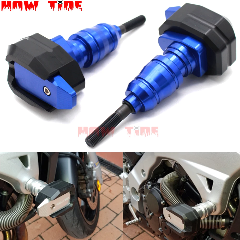 

Frame Sliders Crash Protector For YAMAHA FZ6 N/S Fazer FZ6N FZ6S 2004-2009 Motorcycle Accessories Bobbins Falling Protection