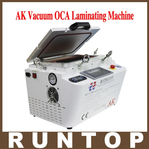 New 12inch AK 5 in 1 LCD OCA Vacuum Laminating Machine NO bubble Automatic OCA Laminator Machine For Screen Refurbish