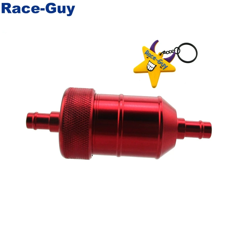 

Red Aluminum Gas Fuel Filter For Pit Dirt Motor Bike ATV Quad Go Kart Buggy Pocket Bike Motorcycle Snowmobile