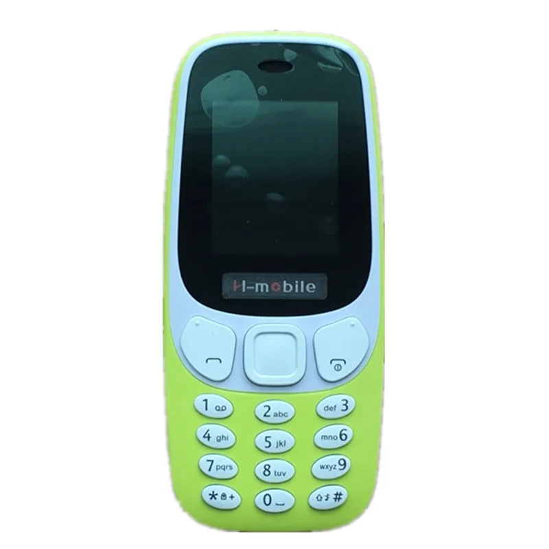 2017 New Original H Mobile 3310 Phone Dual SIM Card Bluetooth Flashlight MP3 MP4 FM Camera
