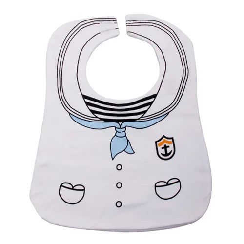 Hot Sale One Piece Cute Tuxedo Toddler Baby Infant Bib Feeding Baby Bibs Burp Cloths 5Kinds