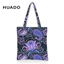 Многоразовые Холст сумка мягкая складная сумка большой Ёмкость