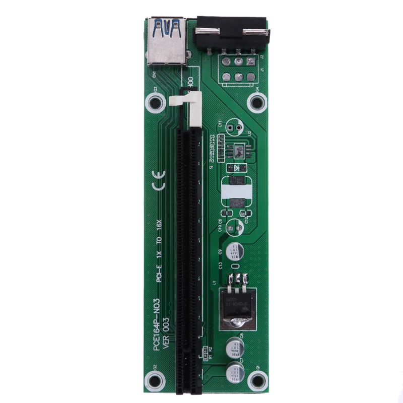 30 см USB 3,0 PCI-E PCI Express Riser Card 1x to16x удлинитель Riser Card адаптер SATA кабель питания для машина майнера