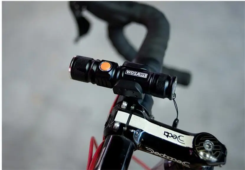 Велосипедный Водонепроницаемый светодиодный фонарь для велосипеда Ультра-яркий эластичный зум T6 200 м велосипедный передний светодиодный фонарь USB Перезаряжаемый