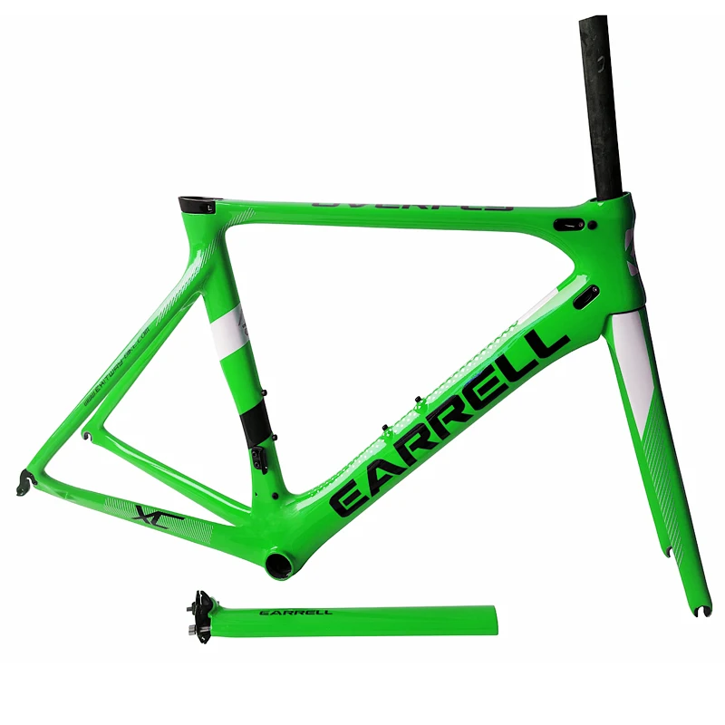 EARRELL углеродного волокна велосипедная Рама Di2 велосипед кадровый карбоновый руль quadro carbono фиксированные передачи telaio carbonio аксессуары