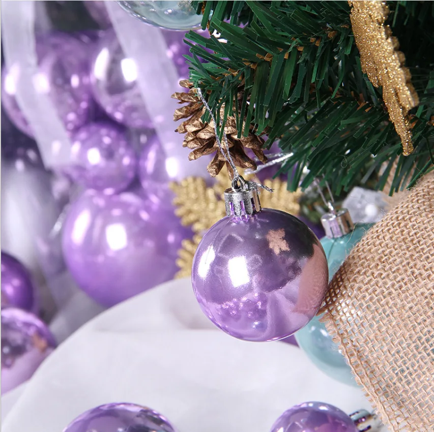 1 x boule transparente Arbre de Noël Décoration Ornement Cadeau Baubles