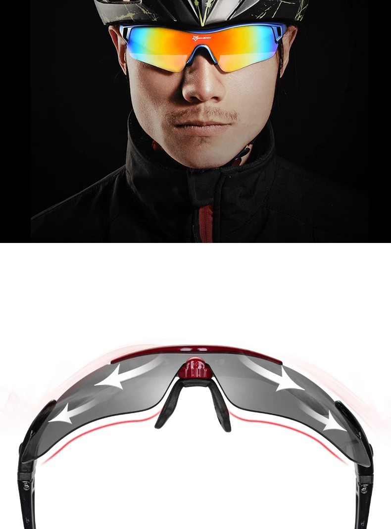 Мужские и женские спортивные очки для верховой езды, поляризационные, с защитой от УФ-лучей, защитные очки для ПК