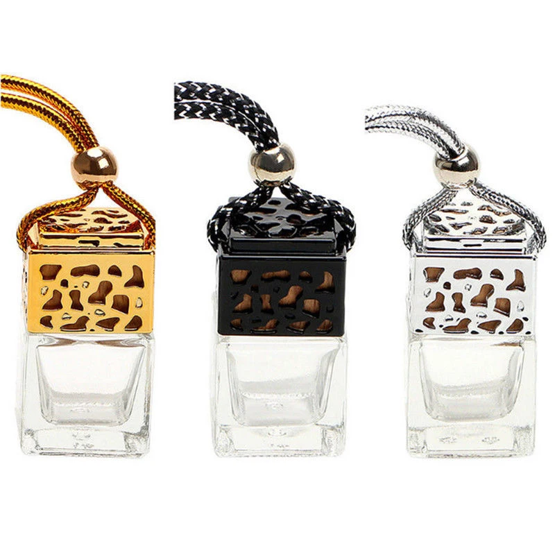 

Glass Bottle Cork Necklace Pendant Bag Bedroom Accesories Essential Oils Diffuser Rearview Mirror Aroma Ornament Car Hanging