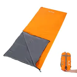 OUTAD ультра-легкий маленький-размер сильные устойчивые Водонепроницаемый Демисезонный конверт Шап спальный мешок для похода Пеший Туризм