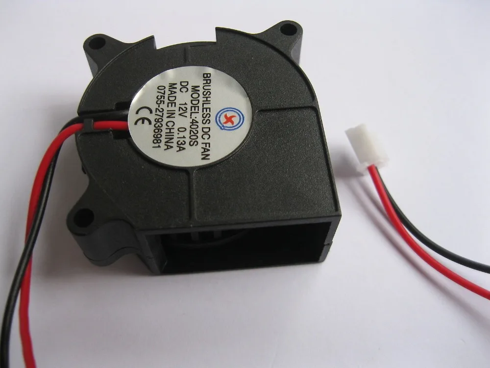 

10 pcs Brushless DC Cooling Blower Fan 4020S 12V 40x20mm