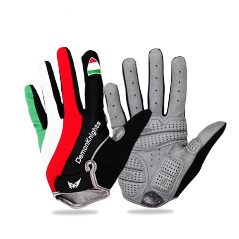 Luvas de Ciclismo Luvas da Bicicleta Quente Bicicleta Esportes Luvas Dedo Cheio Gel Almofada Absorção Choque Guantes 2020