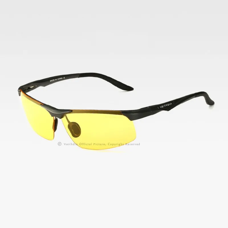 Брендовые поляризованные солнцезащитные очки из алюминиево-магниевого сплава, мужские солнцезащитные очки, очки для ночного вождения, зеркальные Мужские очки, аксессуары, очки Oculos - Цвет линз: style 3