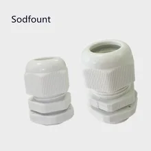 IP68 PG16 10-14 мм Водонепроницаемый нейлон кабельный ввод нет Водонепроницаемый прокладка Пластик Водонепроницаемый разъем