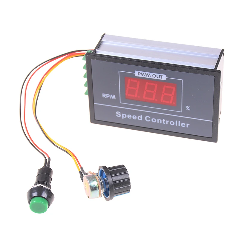 

1PC 30A PWM DC Motor Speed Controller Speed Regulator CCM5D Digital Display LED Motor Controller 6V 12V 24V