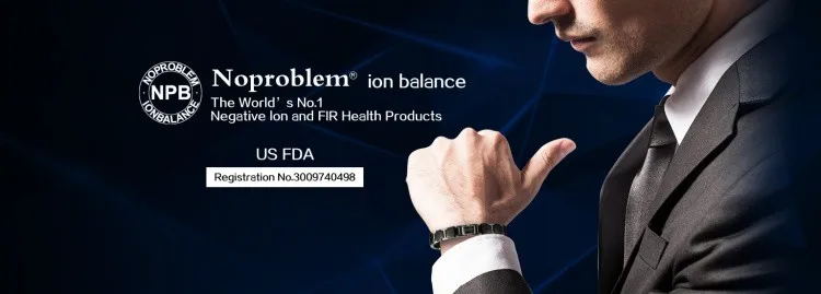 Noproblem FDA Анти-усталость theapy здоровье Ион Баланс Голограмма Мощность Магнитный чокер браслет Турмалин германий браслет