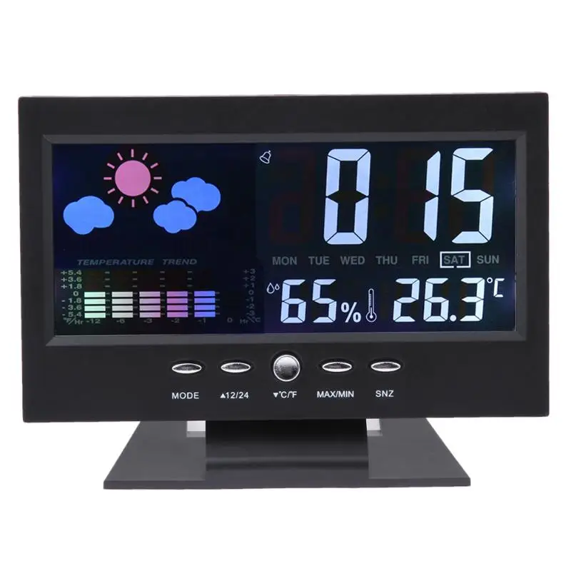 LCD Digital thermometer Multifunction precision hygrometer Household temperature humidity font b measuring b font font b