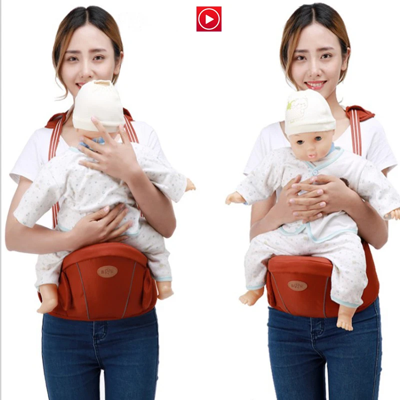 

Ergonomic Baby Carrier Waist Stool Walkers Baby Sling Hold Waist Belt Backpack Hipseat Belt Sling Adjustable Kid Infant Hip Seat