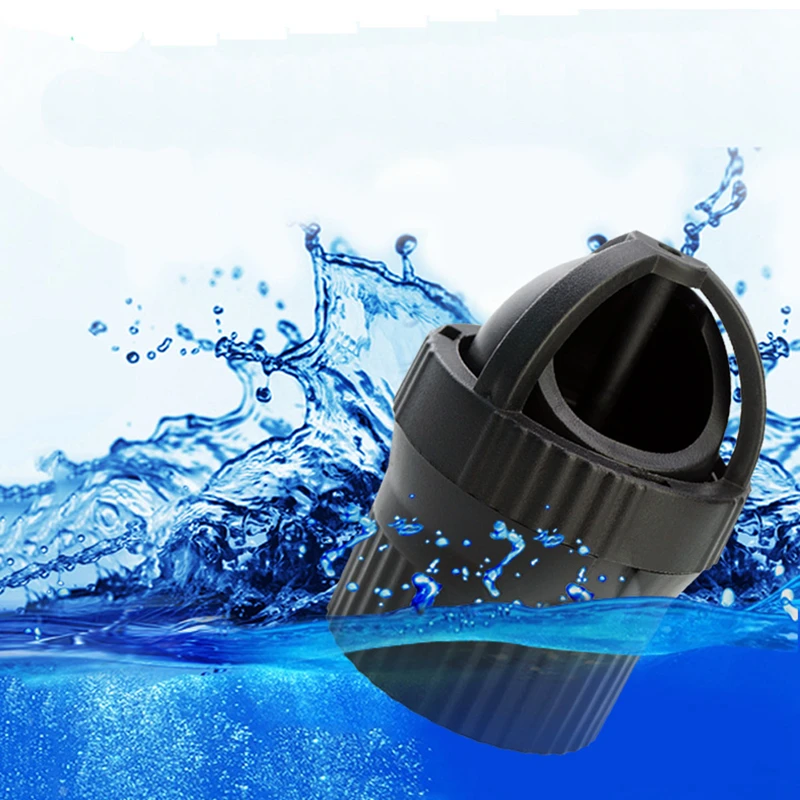 

2 pcs of fish tank accessories random wave maker aquarium water outlet 360 degrees rotating inside diameter 25mm/32mm