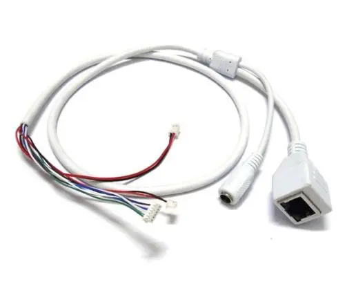CCTV IP сеть WiFi HD камера PCB модуль видео кабель питания RJ45 Женский и DC Мужской