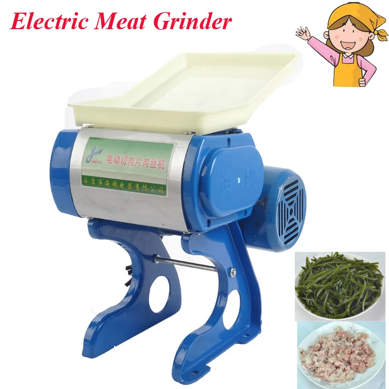 Electric Meat Grinders Family Use Meat Slicer for Sale 50 Kg/hour Metal