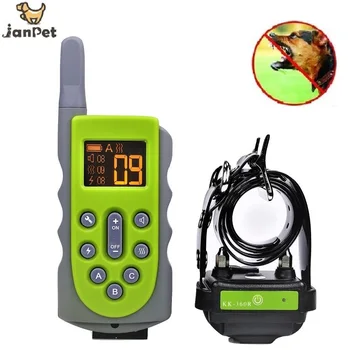 

600M Remote Dog Shock Collar Waterproof & Rechargeable Training Collars 10 Level Beep Vibrating Electric Shock Trainer Collar