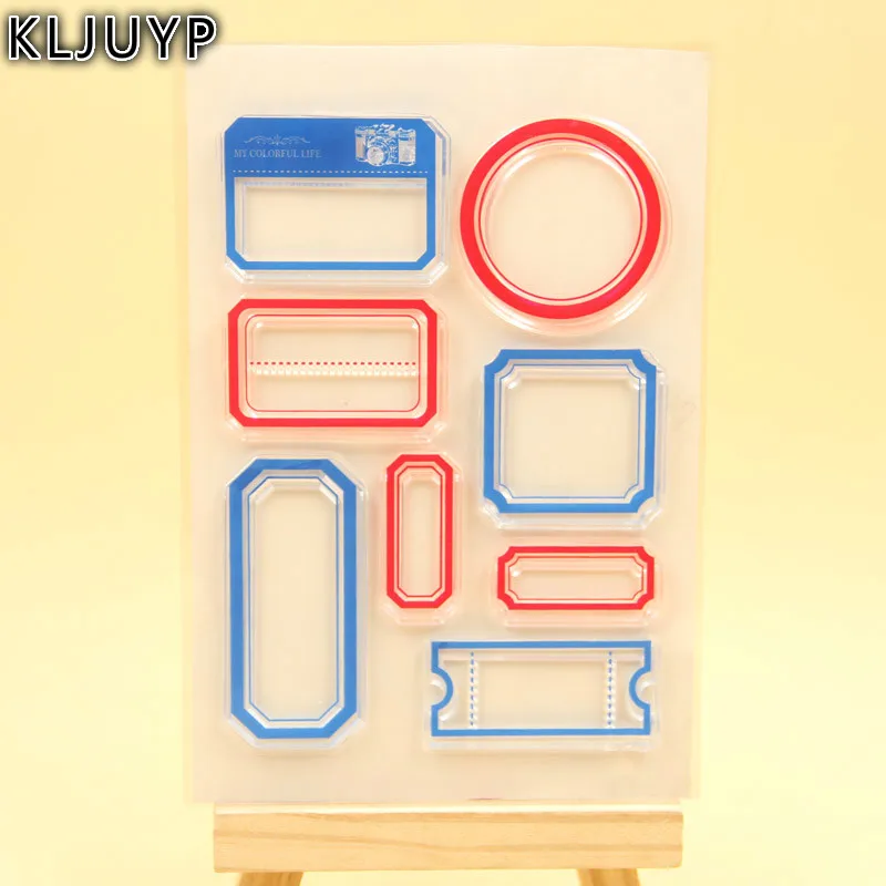 

KLJUYP Label Clear Stamps Scrapbook Paper Craft Clear stamp scrapbooking KL232