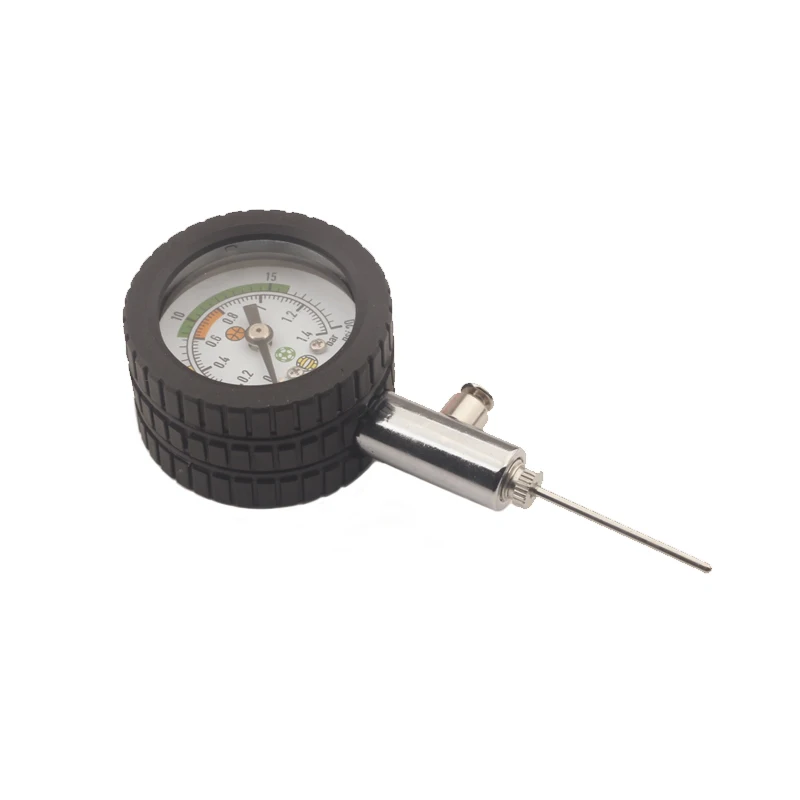 New Football ball barometer Soccer Referee watch Basketball volleyball balls Pressure Gauges Sports font b Measuring