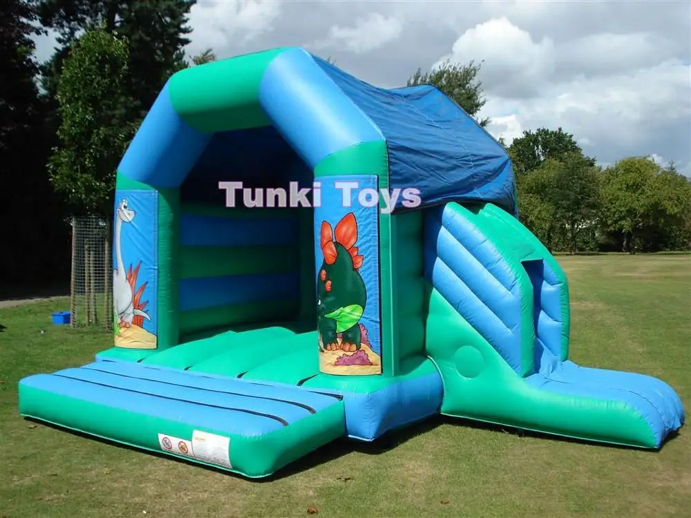

inflatable combo bouncer jumping castle with slide