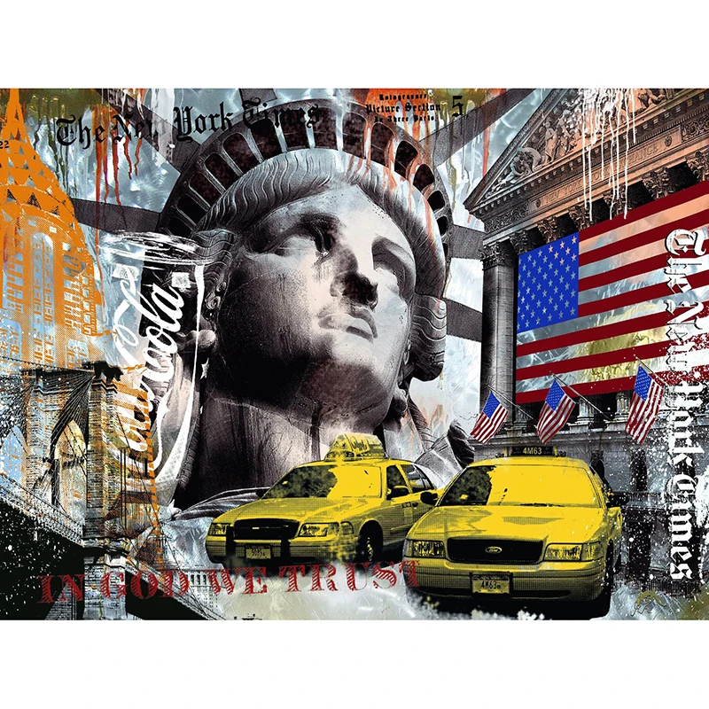 H925 New York City 5d diamond painting,diamant painting,full square