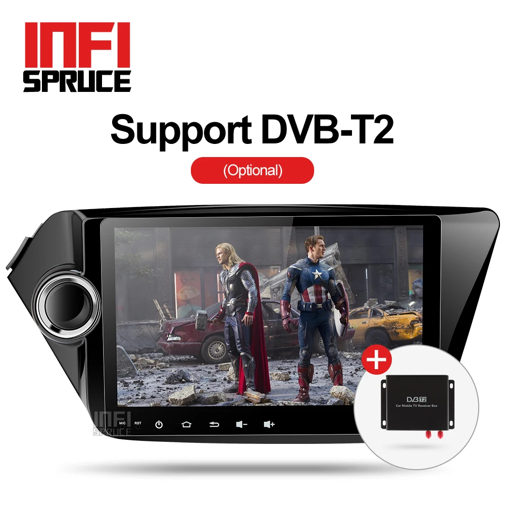 Автомобильный dvd для Kia K2 Рио 2010 2011 2012 2013 2014 2015 с 9 дюймовым gps навигации 1024*600 Android 8 1
