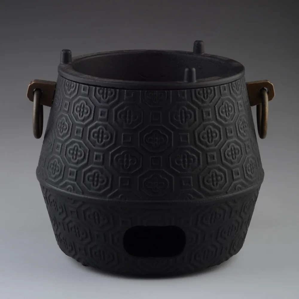 

Genuine Air Furnace Water Heating Tools Carbon Charcoal Stove Diameter 14cm For Cast Iron Teapot Japanese Pot Tetsubin Drinkware