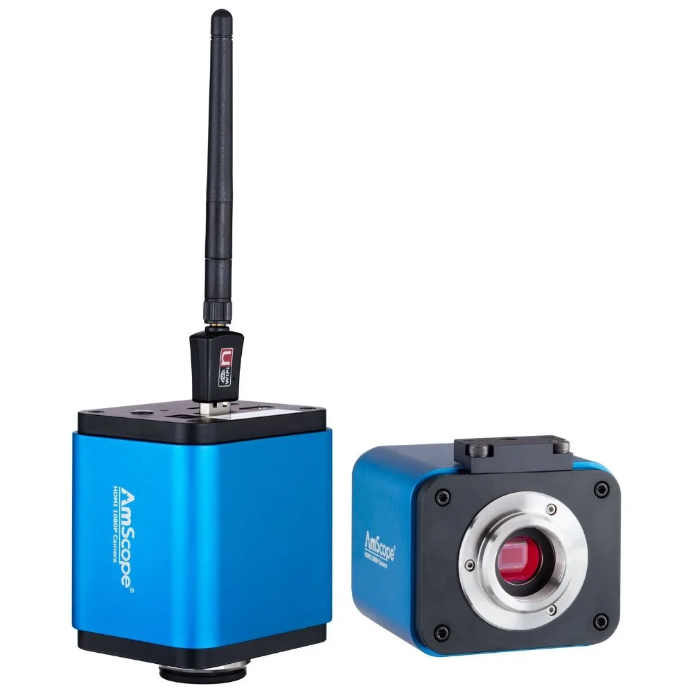 Цифровая камера AmScope 1080p HDMI Wi Fi для автономных и ПК|wifi camera recorder|wifi cablewifi outdoor video |