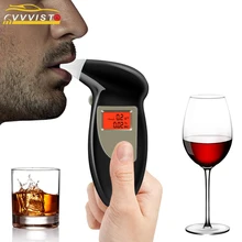 VVVIST Алкотестер ЖК-дисплей дыхательный спирт тестер сборный полицейский спирт Алкотестер парковка алкотестер