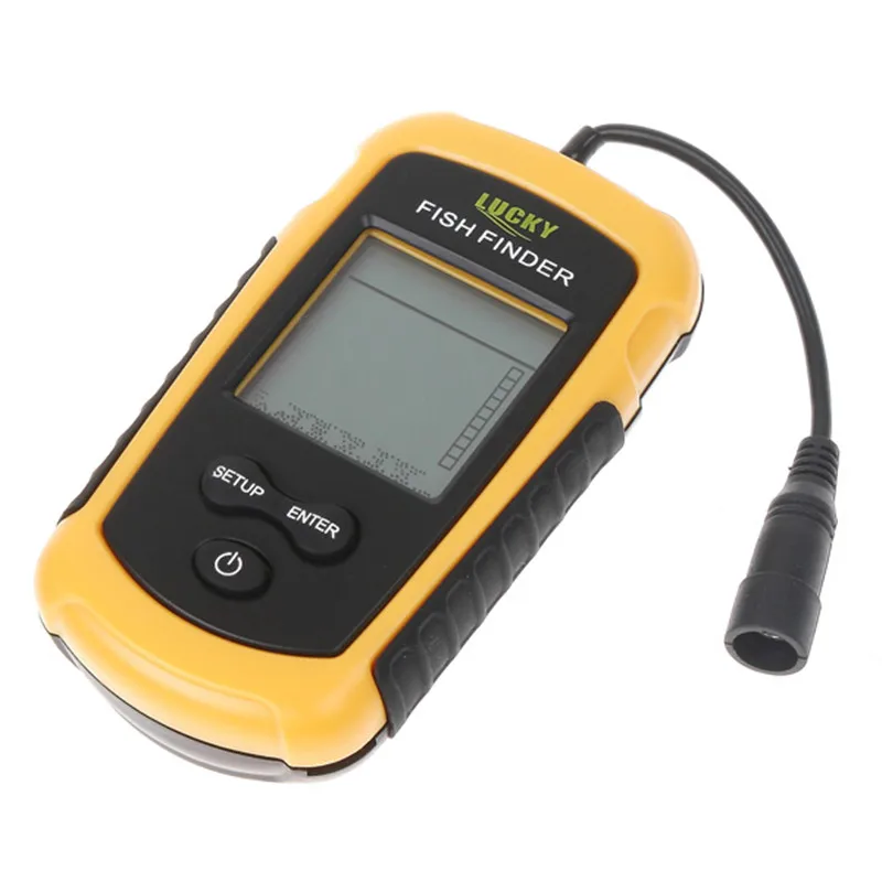 Lucky FF1108 1 Portable Fish Finder Depth Sonar Sounder Alarm